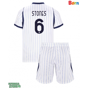 Inter Milan John Stones #6 Replika Babytøj Udebanesæt Børn 2026-27 Kortærmet (+ Korte bukser)